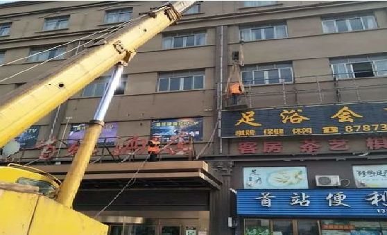 惠安安装较高的门店招牌有什么好的方法？